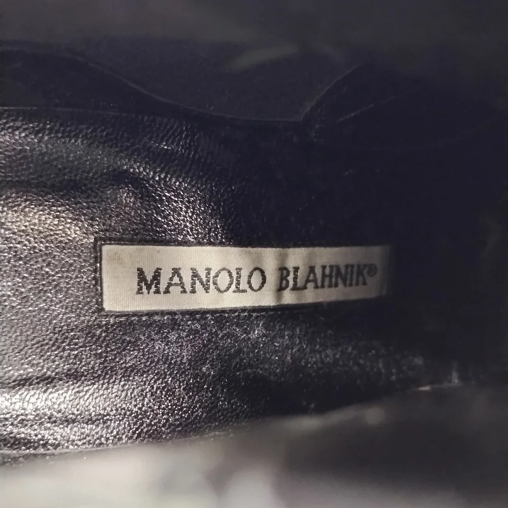 Manolo Blahnik booties questions